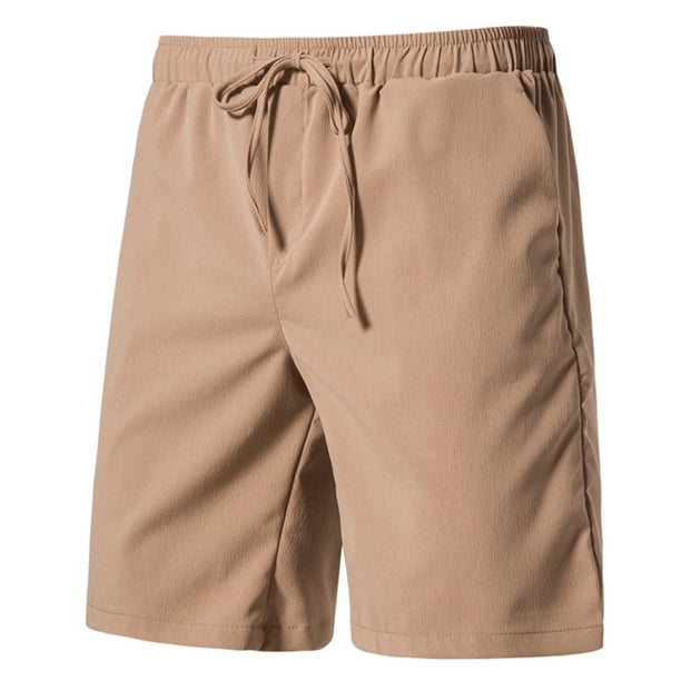 WILLBEST Pantalones Cortos Cargo para Hombre, Pantalones Casuales de Bolsillo de Talla Grande, Pantalones Cargo con Cinturón y Costuras Informales