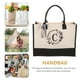 thumbnail image 4 of KAKOWELY Bolsa de regalo para dama de honor, bolsa grande, bolsa para envolver regalos, bolsa de regalo personalizada con asa (letra C), 4 of 5
