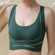thumbnail image 1 of Sujetador deportivo con hebilla cruzada que se pliega para usar en exteriores, chaleco de yoga, ropa interior sin costuras con espalda fruncida para enderezar para mujeres, 1 of 3