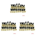 thumbnail image 1 of ZheElen 32 Pieces Chess Pieces Gaming Prop Family Games Craftsmanship Adults Widely Applicable Exquisite Compact Size Chessmen Set As show 3Set, 1 of 6