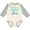 Natural and Heather, variant on Inktastic i'm the big sister Girls Long Sleeve Baby Bodysuit