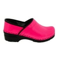 thumbnail image 2 of BJORK Professional Leather Clogs (Neon Pink Patent - EU38), 2 of 9
