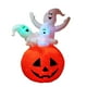 thumbnail image 5 of Decoración inflable de Halloween Nikou calabaza fantasma para patio jardín al aire libre, 5 of 11
