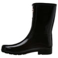 thumbnail image 2 of Hunter Original Refined Short Gloss. Rubber Women's Boots (Black, 8 UK - 42 EU - 10 US), 2 of 4