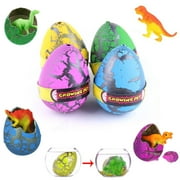 12 Dinosaur Grow Eggs 2.75 Inches - Grows Like Magic! - Assorted Colors and Styles - Perfect For Easter or Birthday Parties - Add Water and Watch Them Hatch - Take The Hassle Out Of Easter Egg Hunts