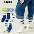 Kids Socks,Boys Girls Socks Cotton Sport School Novelty Funny Crew