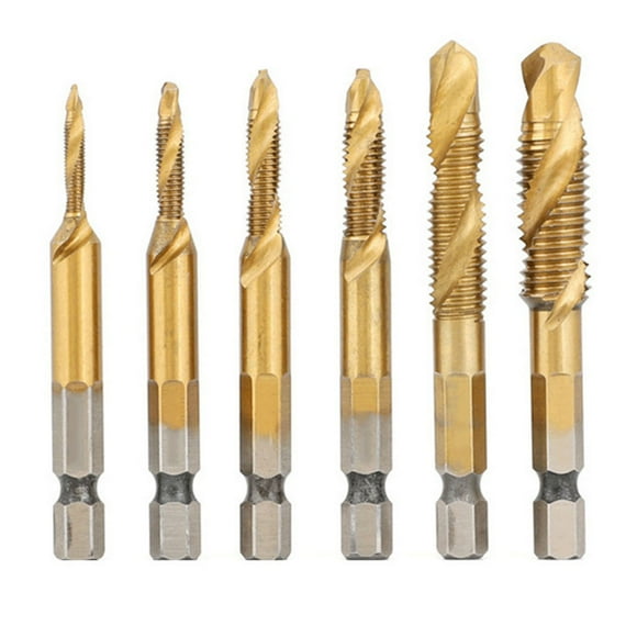 Labymos Hexagonal Shank Drilling and Tapping One Compound Wire Tapping Tap Drill Bits High Speed