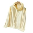 thumbnail image 4 of Chaqueta de protección solar femenina oso de fresa amarilla L, 4 of 10