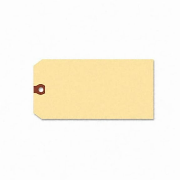 Unstrung Shipping Tag with Reinforced Eyelet  Paper  6-1/4 x 3-1/8  Manila  1000/Pk