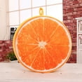 thumbnail image 4 of Cheers.US Round Throw Pillows 13 Inch, 3D Print Decorative Plush Funny Fruit Stuffed Cushions Toy Seat Pad for Couch, Chair, Floor, Sofa, 4 of 4