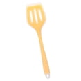 thumbnail image 2 of SomWiBe Mini Spatula Silicone Small Silicone Spatula Yellow Small Spatula Silicone Mini Turner Slotted Egg Flipper 11.8x3.1 in, 2 of 9