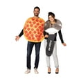 thumbnail image 1 of Adult Pepperoni Pizza and Pizza Cutter Couples Costume, 1 of 1