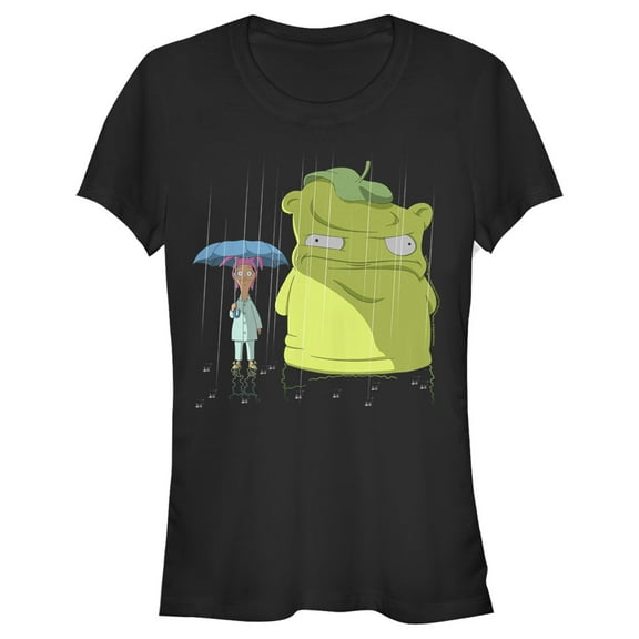 Junior's Bob's Burgers Melted Kuchi Kopi Dream Graphic Tee Black Small