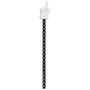 (10 Ea) Black Polka Dots Hand Pointer