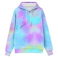 thumbnail image 6 of Oksale Tie Dye Hoodies for Men with Kangaroo Pouch Pet Carrier Unisex Sweatshirts Comfy Long Sleeve Fashion Clothing for Going Out Blue XXXL, 6 of 8