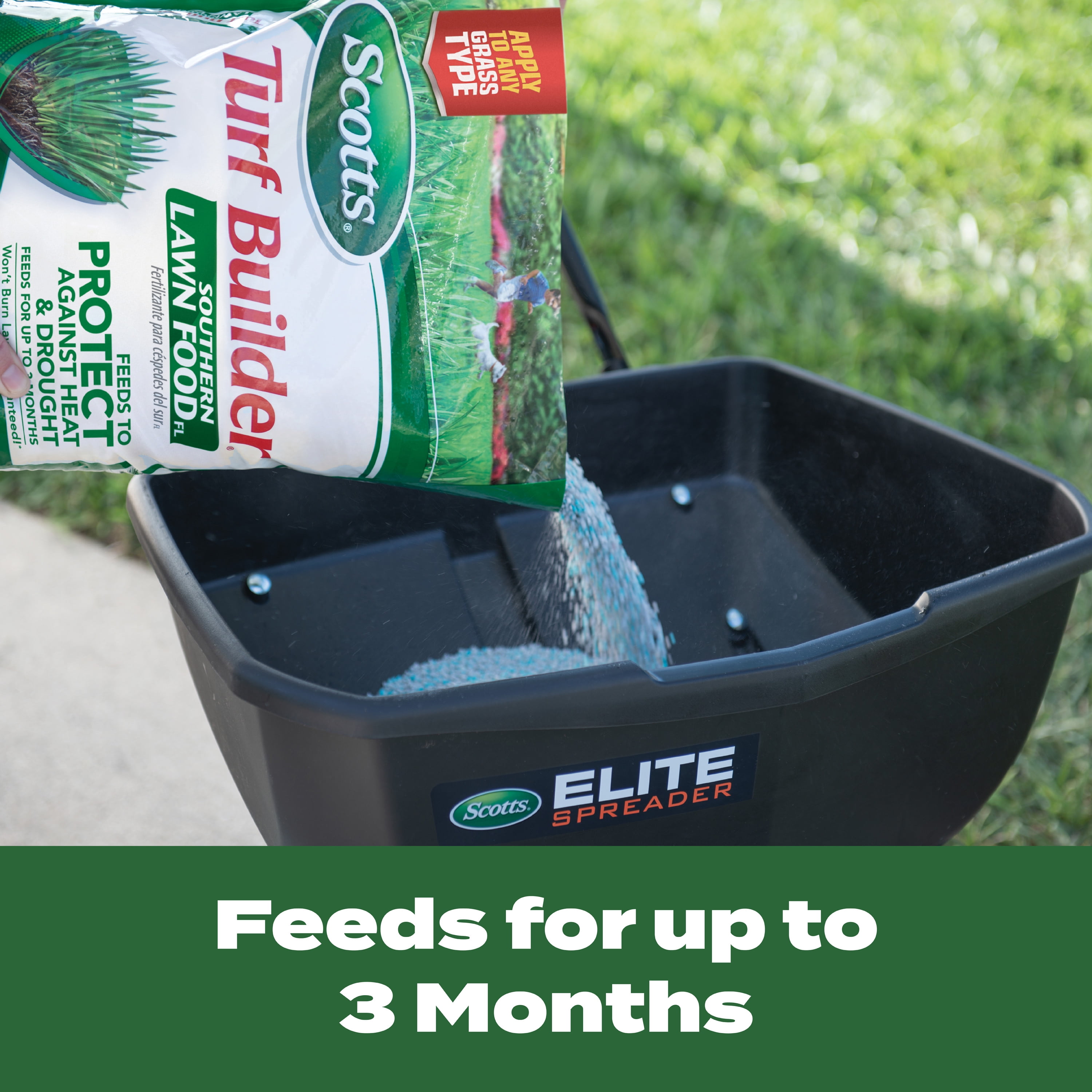 Scotts Turf Builder Southern Lawn Fertilizer, 10,000 sq. ft., 28.12 lb