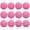 Pink, variant on BIMZUC 12 Packs Pressurized Training Tennis Balls, High Bounce Practice Sports Balls for Hard Court Play, Red Edition Equipment for Beginners and Professionals (12 Count / 1.65 lbs)
