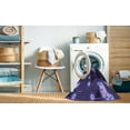 thumbnail image 2 of Ahgly Company Machine Washable Indoor Square Transitional Medium Slate Blue Area Rugs, 4' Square, 2 of 7