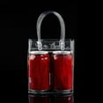thumbnail image 4 of Clear Tote Bags Friendly Purse Shoulder Handbag PVC Transparent Plastic Pouch, 4 of 7
