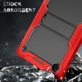 thumbnail image 6 of Decase Rugged Tablet Shell for Samsung Galaxy Tab A8 10.5 inch 2022 SM-X200/SM-X205/SM-X207,Heavy Duty Shockproof Anti-Scratch Drop Protection Tablet Cover Case for Samsung Galaxy Tab A8,Red, 6 of 8
