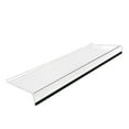 thumbnail image 1 of Acrylic Tilted Computer Keyboard Stand Notebook Tray Transparent Z Shape Non-slide Holder Reduce Pressure for Office School, 1 of 7