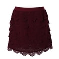 thumbnail image 1 of Richie House Girls' Multi-Layered Lace Dress RH2162, 1 of 2