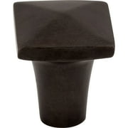 Top Knobs M1512 Square 7/8" Square Cabinet Knob From The Aspen Collection - Bronze