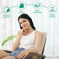 thumbnail image 4 of VIVIJASON 5-Piece Outdoor Patio Wicker Conversation Sets, All Weather Outdoor Rattan Furniture Set Includes Glider Loveseat, 2 Coffee Table, 2 Rocking Chairs with Cushions for Backyard, Light Brown, 4 of 9