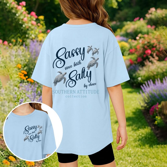 Hauts Décontractés pour Filles T-Shirt à Manches Courtes Col Rond Imprimé pour Activités Scolaires Extérieures Tissu Extensible Confortable Âges 3-13