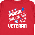 thumbnail image 4 of Inktastic Proud Daughter of a Veteran Veterans Day Girls Long Sleeve Toddler T-Shirt, 4 of 5