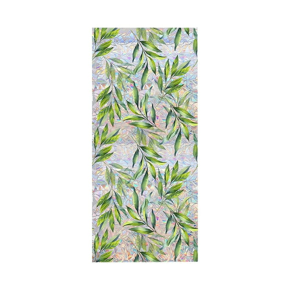 Window Privacy Film Stain Glass Window Film Rainbow Window Film Window Clings Non Adhesive Reusable Decorative For Room