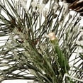 thumbnail image 3 of 36" Glittery Bristle(R) Pine Mailbox Swag with Battery Operated Warm White LED Lights, 3 of 3