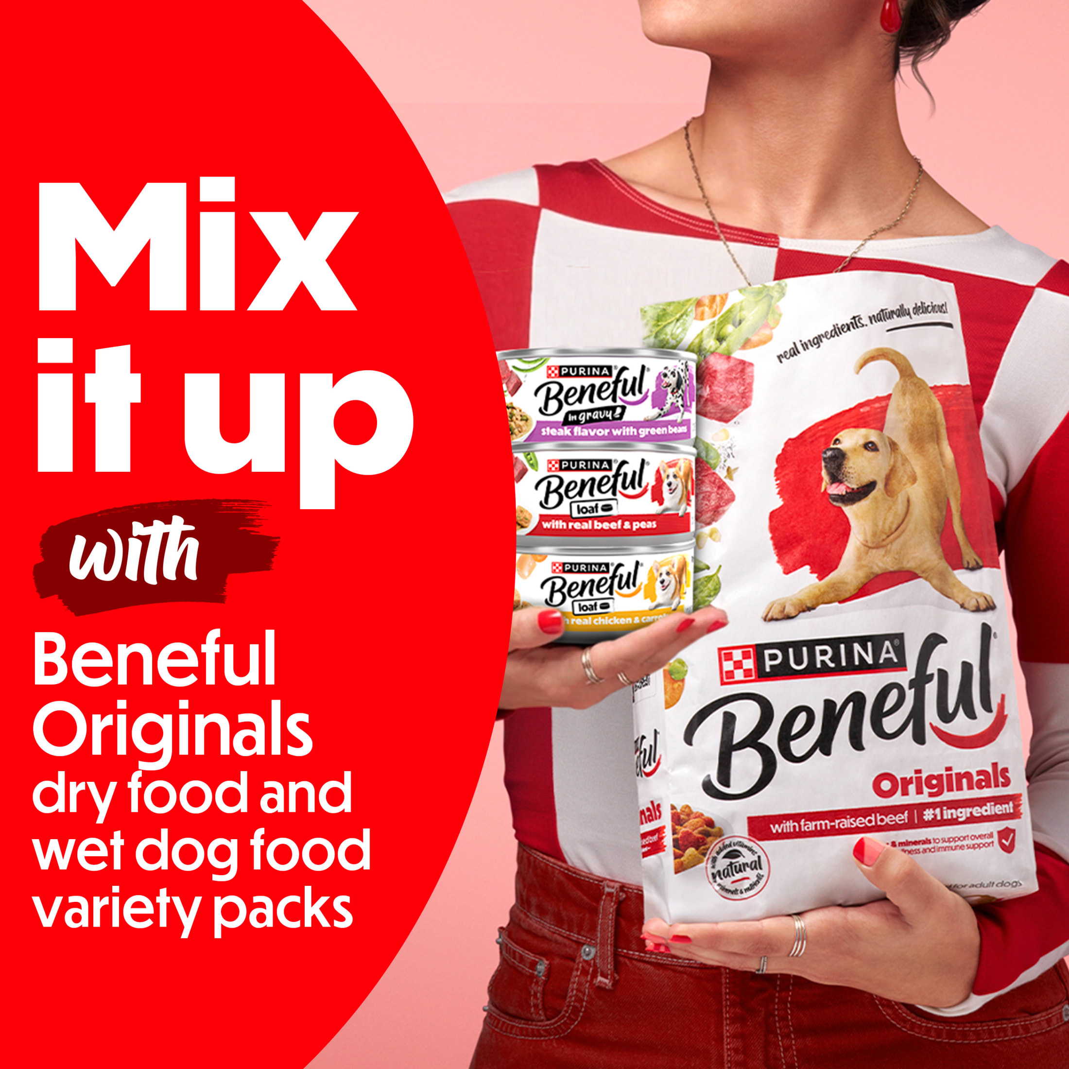 Beneful Originals Farm-Raised Beef Dry Dog Food, 14 lb Bag photo 8