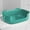 Green, variant on Nebwoak Large Open Top Cat Litter Box - No Spill, Non-Slip Bottom, Durable PP Plastic with Scoop for Large/Obese Cats, Kittens & Senior Cats, 15.75x11.42x5.71in Yellow