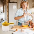 thumbnail image 2 of Manual Fruit Juicer Squeezer for Watermelon, Lemon, Orange, And More, Swivel Head Design for Easy Use, Quick Cleaning, Kitchen Tool for Home, Commercial, And Lemonade Stand, Handheld Press , A Juicer, 2 of 8
