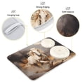 thumbnail image 4 of Run White Horse Dish Drying Mat Dish Drainer Rack Mats Water Absorbent Non-Slip Easy Clean Heat Resistant for Kitchen Counter, 4 of 8