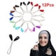 thumbnail image 3 of Pinza para pañuelo de seda con gotas de agua brillantes, pinza para el cuello de mujer con perlas, aguja en forma de U, pinza para pañuelo de seda, aguja para pañuelo de seda, broche de perlas,, 3 of 6