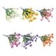thumbnail image 5 of Flores artificiales Bewildely crisantemo salvaje ramo Rosa roja decoración, 5 of 6