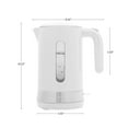 thumbnail image 5 of OVENTE Electric Kettle Hot Water Heater 1.8 Liter - BPA Free Fast Boiling Cordless Water Warmer - Auto Shut Off Instant Water Boiler for Coffee & Tea Pot -White KP413W, 5 of 9