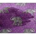 thumbnail image 4 of oneOone Viscose Chiffon Fabric Elephant Block Fabric Prints By Yard 42 Inch Wide, 4 of 4