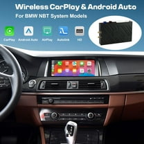 STARWAYLUCKTEC Wireless CarPlay Android Auto Adapter for BMW 2012-2016 X5 Series with NBT System.