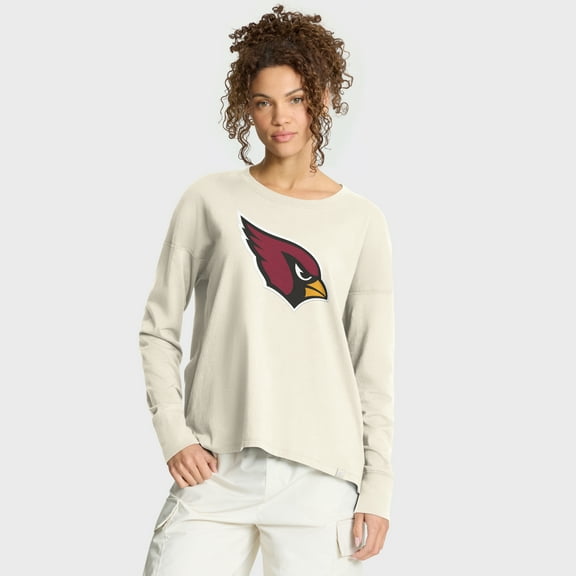 Women's Fanatics Cream Arizona Cardinals Dove Legacy Long Sleeve T-Shirt