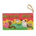 thumbnail image 1 of Milaget Animal Cloth Book Soft Tails Books Activity Crinkle Book Toys for Early Animals Skin, 1 of 9