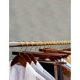 thumbnail image 4 of The Great American Hanger Company Wooden Top Hanger with Walnut Finish, Space Saving 17 Inch Flat Hangers with Brass Swivel Hook & Notches for Hanging, 4 of 4