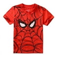 thumbnail image 1 of t-shirt Décontracté Garçon Super-Héros Spiderman Été Manches Courtes, 1 of 4