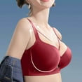 thumbnail image 5 of Xucatan Wireless Bras for Women Comfort Seamless Bras Wirefree Support Tshirt Bra No Underwire Mesh Bralette for Women Push Up Everyday Bra Gift, 5 of 6