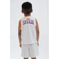 thumbnail image 3 of Sesame Street Elmo Cookie Monster Grover Mesh Jersey Athletic Tank Top and Basketball Shorts Outfit Set Infant to Toddler, 3 of 5