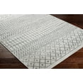 thumbnail image 5 of BoutiqueRugs Genji Farmhouse Moroccan Geometric Runner Rug - Boho Aztec Tribal Carpet for Hallway, Kitchen - Light Gray, Dark Gray, Neutral - 2'7" x 10' Runner, 5 of 19