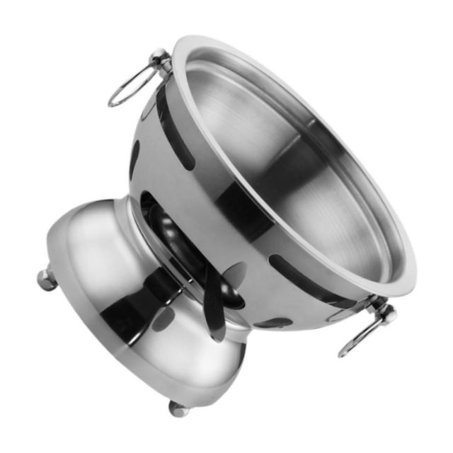 relayinert Mini Hot Pot Traditional Chinese Hot Pot for Kitchen Countertop Home Camping M lver
