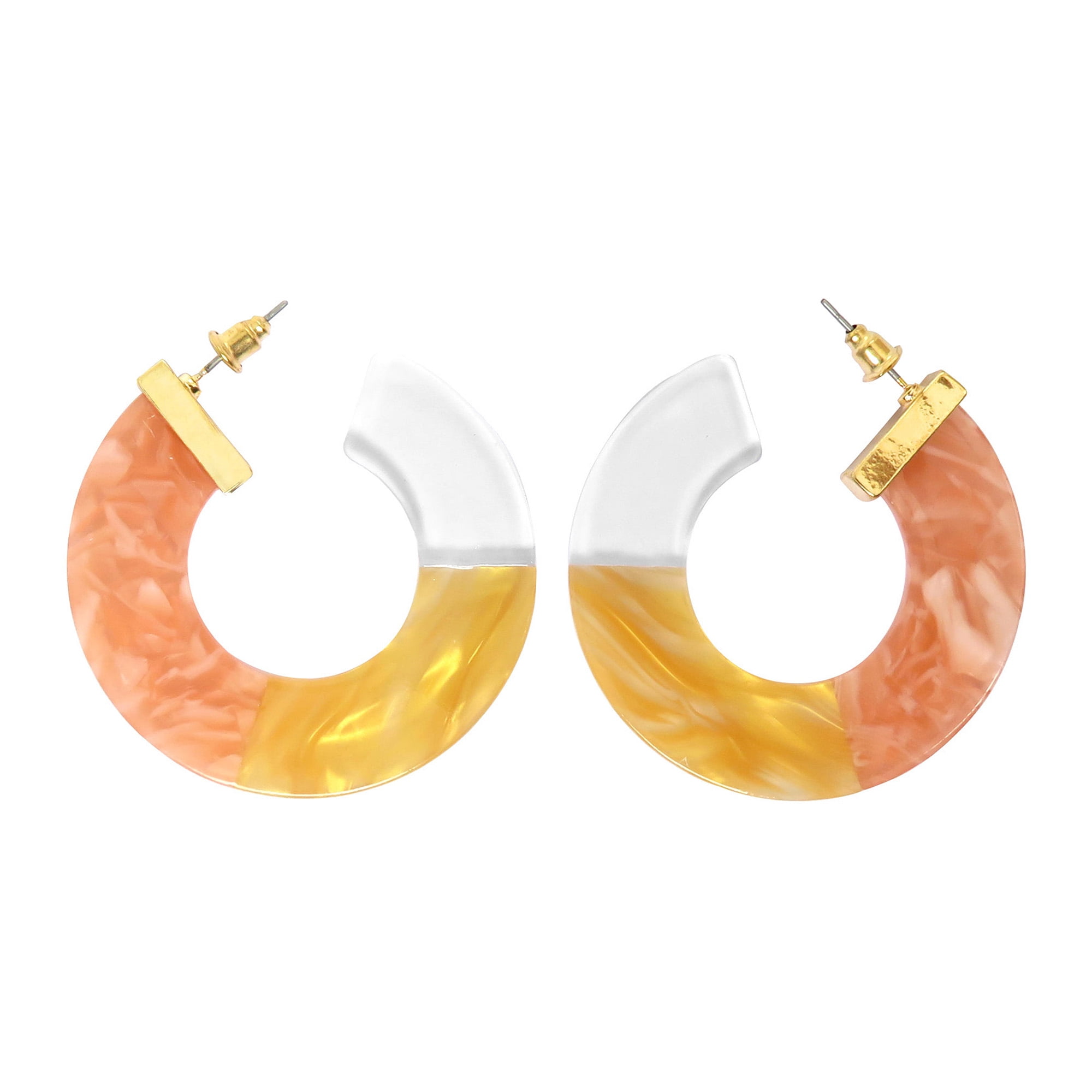 Fashion Acrylic Resin Ear Stud Women Geometric Drop Dangle Earrings Jewelry Gift